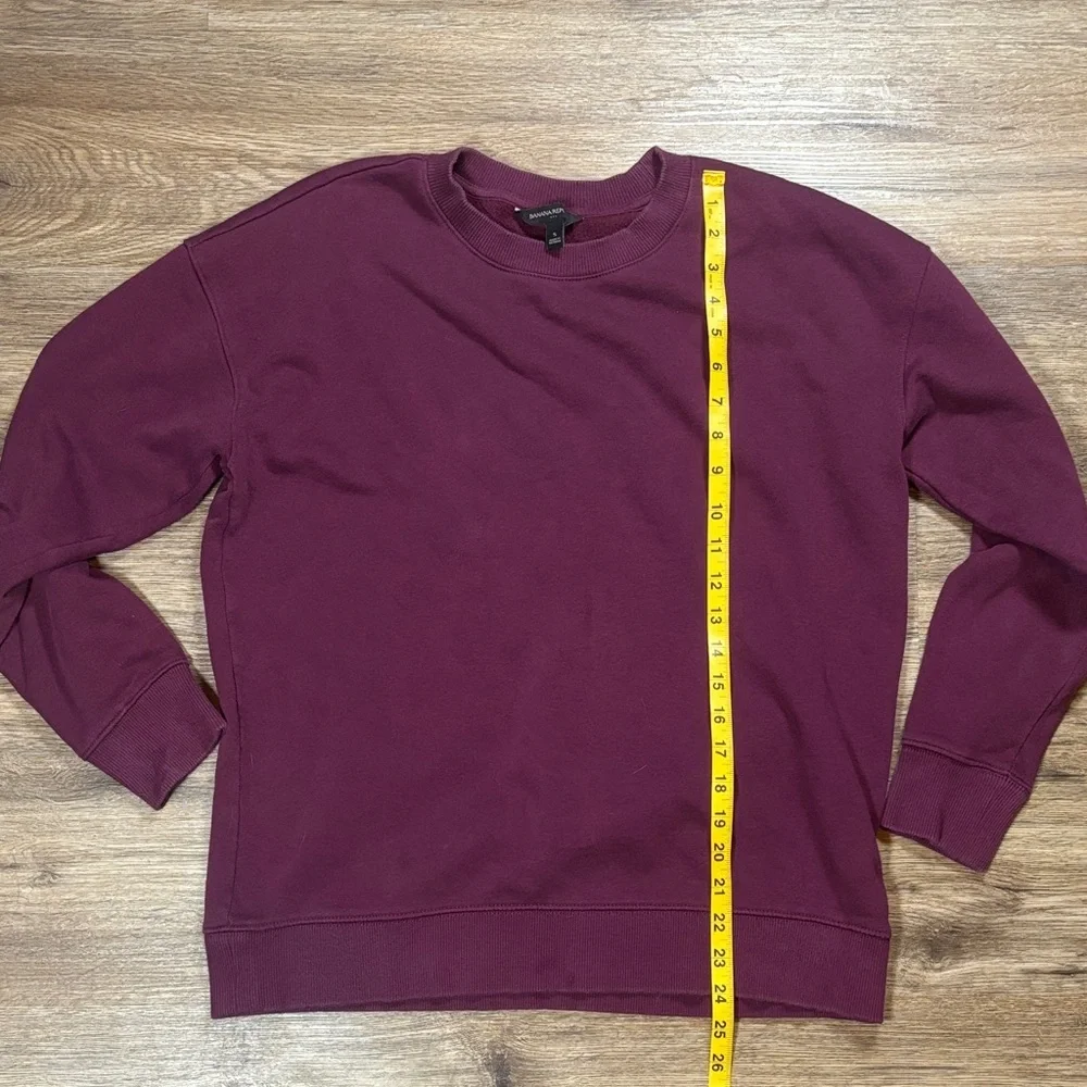Banana Republic Men's‎ Deep Red Crewneck Sweater